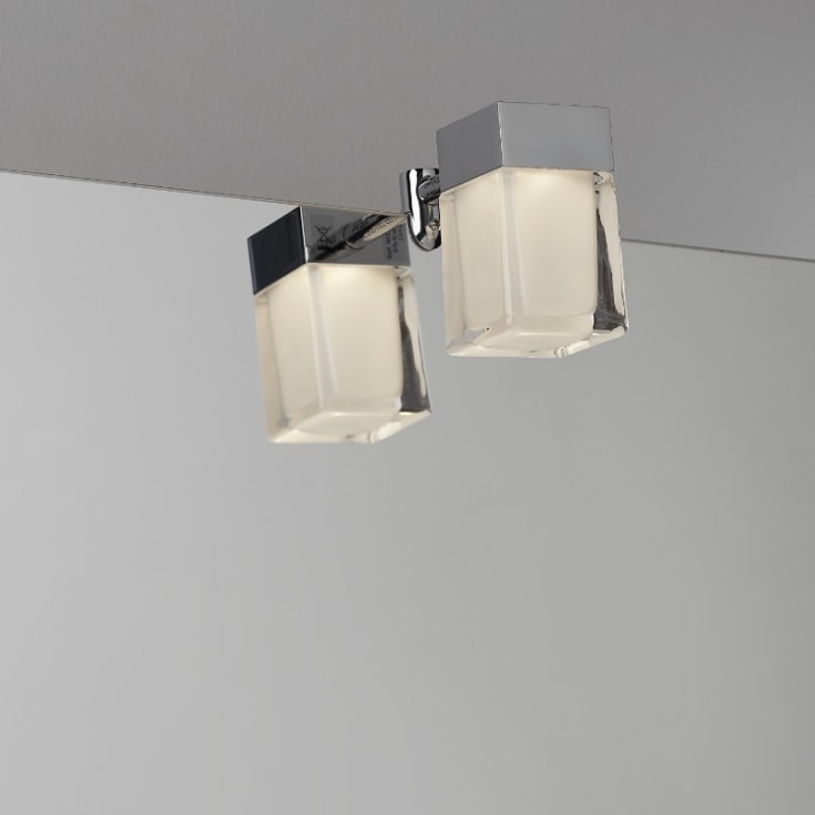 Loevschall Cube spegellampa