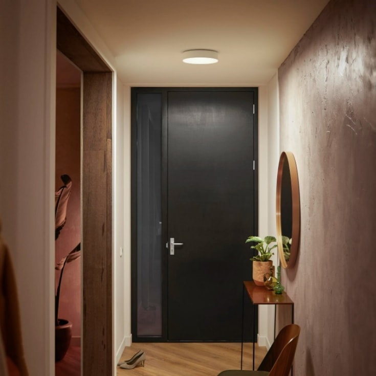 Philips Hue Enrave plafond, hvid, Ø26 cm