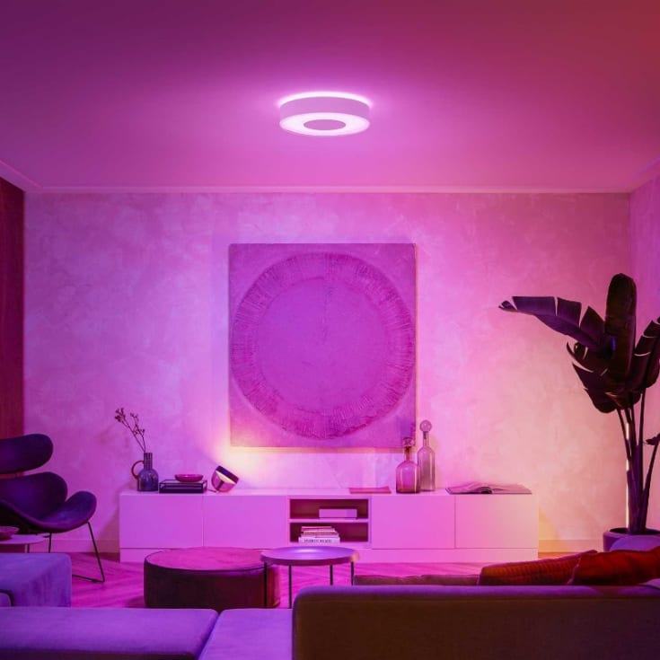 Philips Hue Infuse plafond, hvid, Ø38 cm