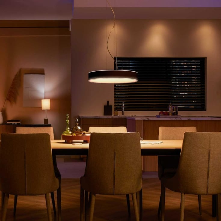 Philips Hue Enrave pendellampa, svart