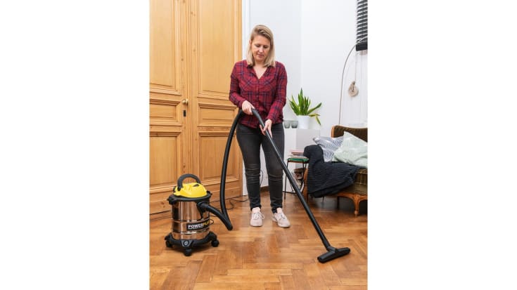 PowerPlus våd/tør støvsuger, 15 liter, 1000W