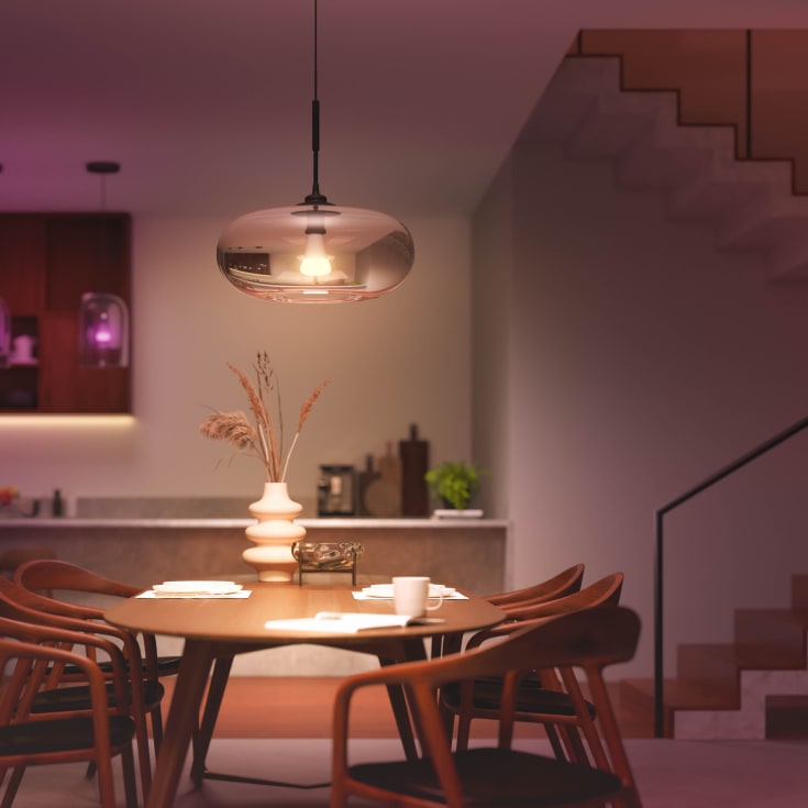 Philips Hue White Ambiance E27 standardpære, startsæt