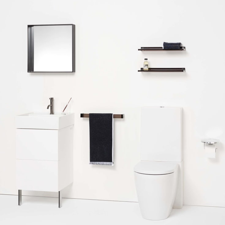 Kartell Laufen håndvask, 46x46 cm, hvid