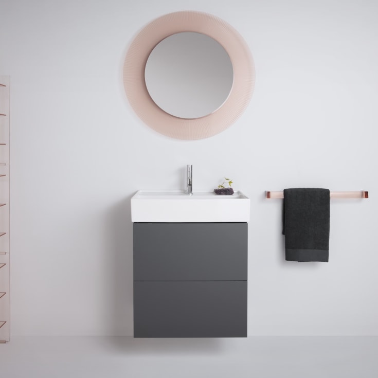 Kartell Laufen Rail handduksstÄng, 60 cm, rosa