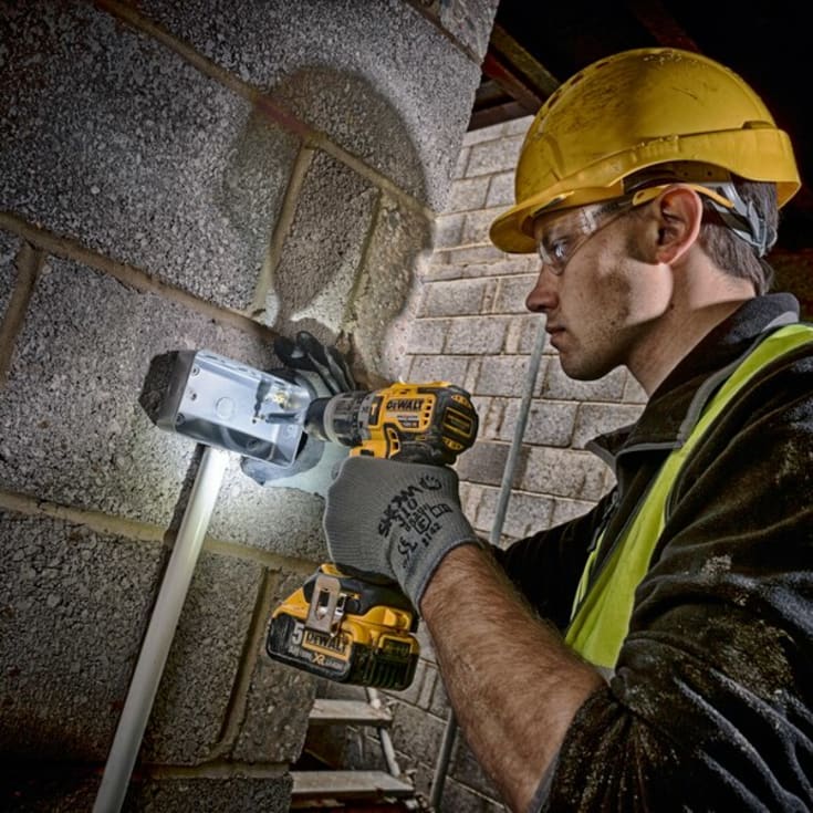 Dewalt DCD796P2-QW batteridrevet slagboremaskin