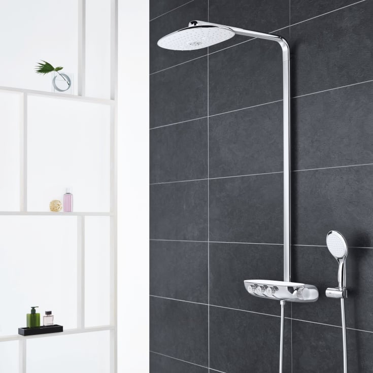 Grohe Rainshower SmartControl 360 Duo brusesæt, hvid