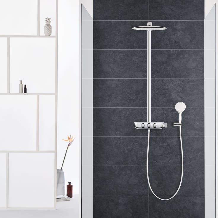 Grohe Rainshower SmartControl 360 Duo brusesæt, hvid