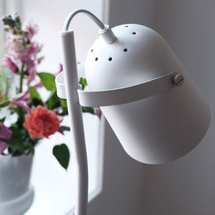Dyberg Larsen Oslo golvlampa, vit