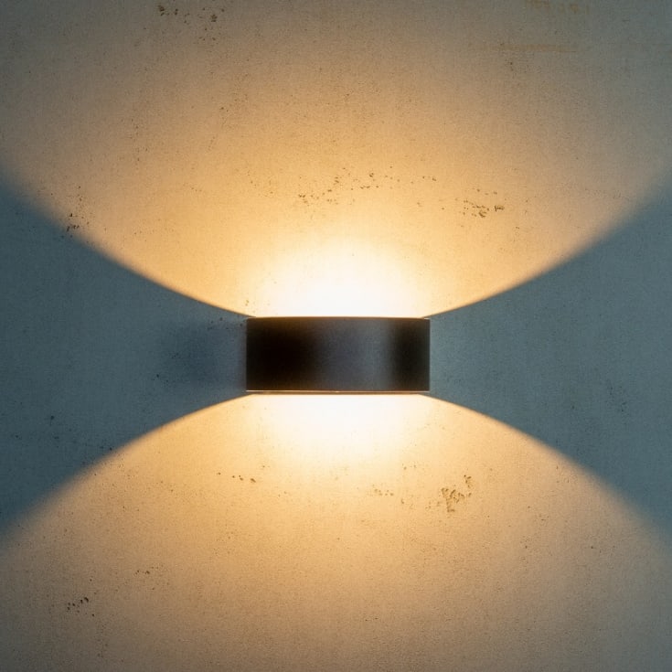 Dyberg Larsen Circle vägglampa utomhus