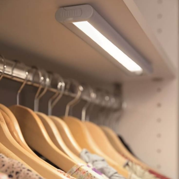 LINEAR LED MOBILE USB silver 300 mm