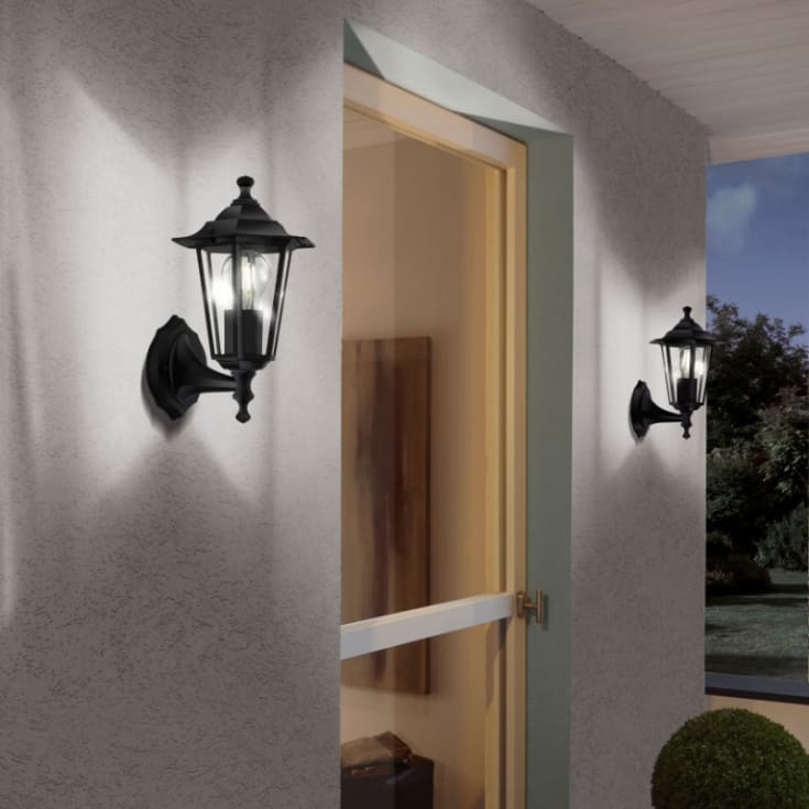 Eglo Laterna 4 vägglampa utomhus, uppåt