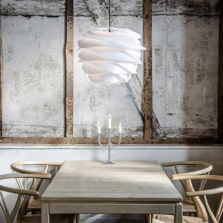 Umage Carmina lampskärm, vit, Ø32 cm