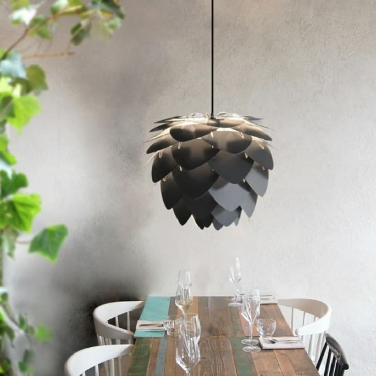 Umage Aluvia lampskärm, antracit, Ø40 cm