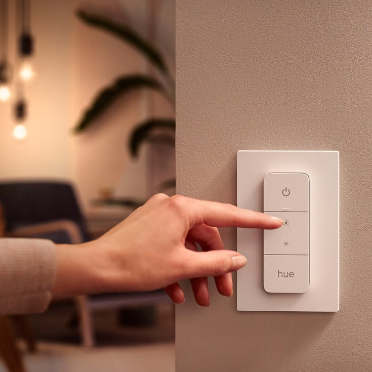 Philips Hue White Ambiance E27 standardpære, startsæt