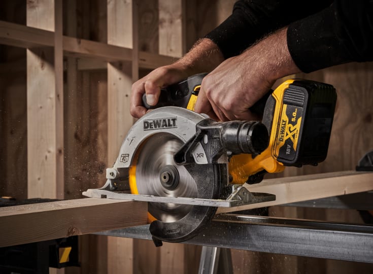 DeWalt 18V XR DCS565N-XJ sirkelsag, Ø165 mm, uten batteri