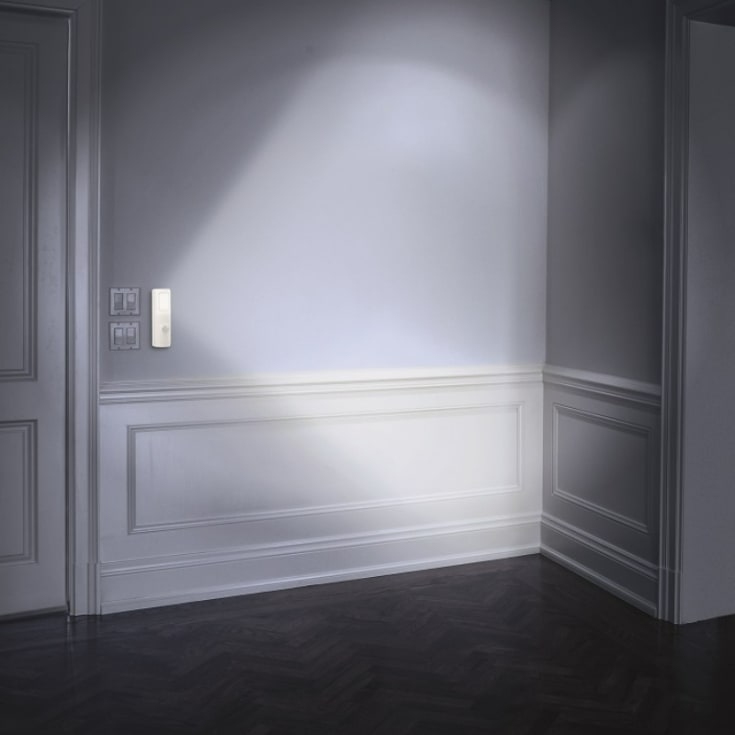 Ledvance Nightlux Torch nattlampe med sensor, hvit