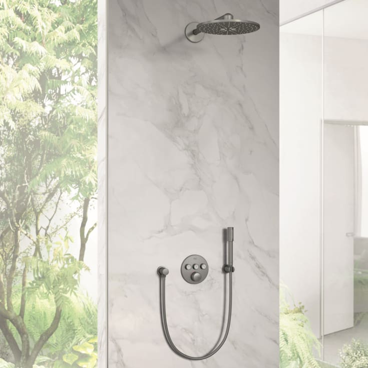 Grohe Grohtherm SmartControl brusearmatur, børstet sort krom
