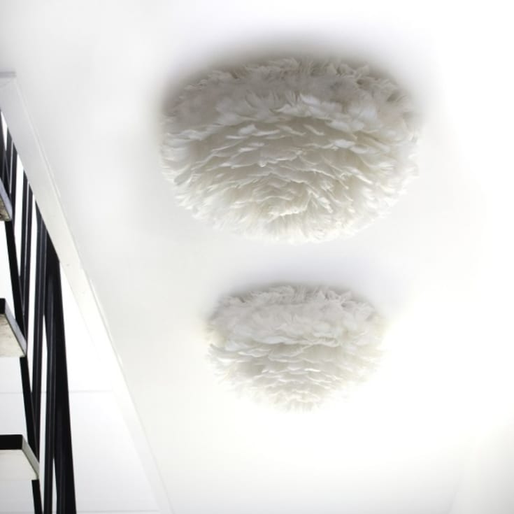 Umage Eos Up tak- & vegglampe, hvit, Ø40 cm