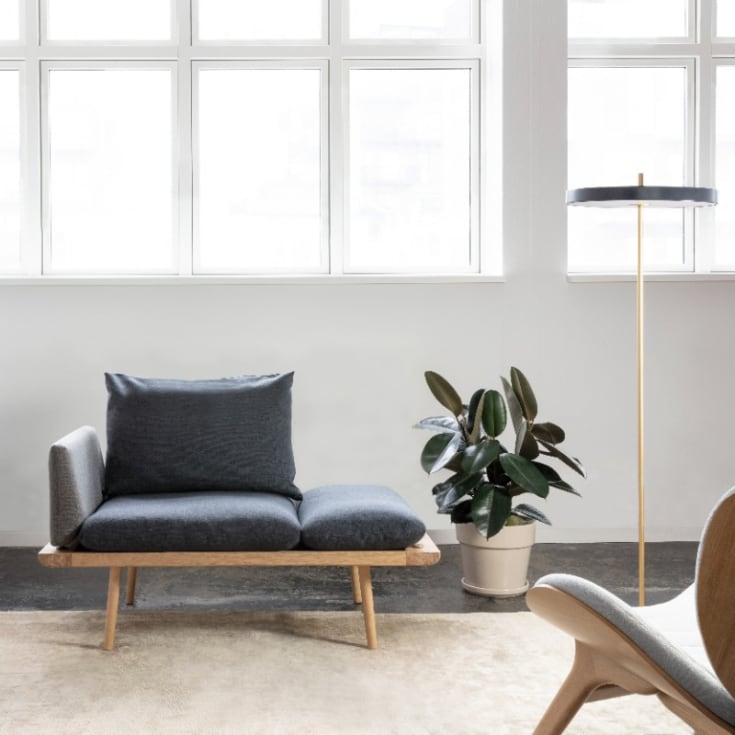 Umage Asteria golvlampa, grå