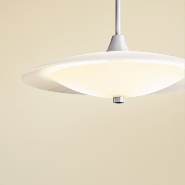 Halo Design Baroni pendellampa, krom, Ø40 cm