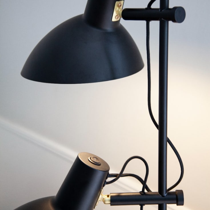 Halo Design Metropole golvlampa 2, svart
