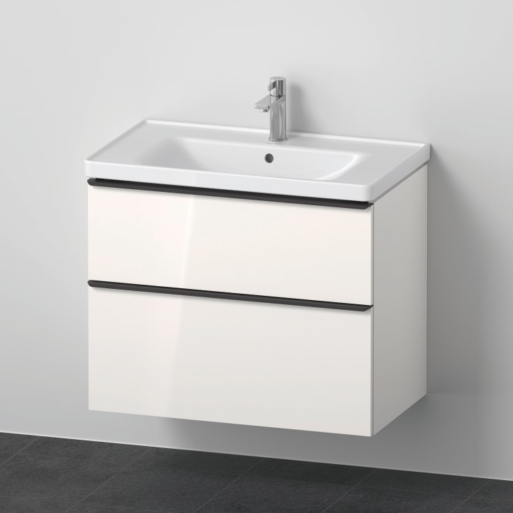 Duravit D-Neo möbelpaket, 80x48 cm, högglans vit