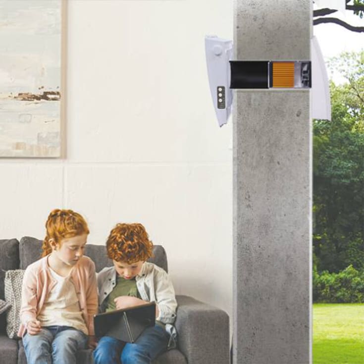 Duka One S6 Plus vifte med varmegjenvinning, Ø160 mm, wi-fi, hvit