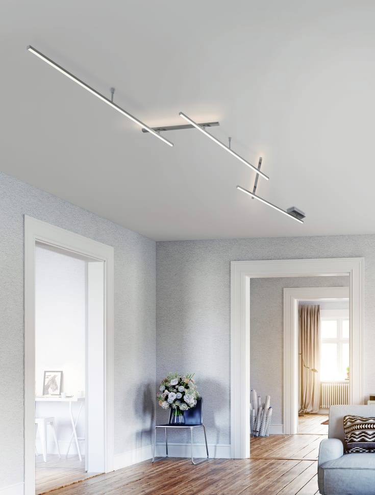 Trio Lighting Indira taklampe, 245 cm