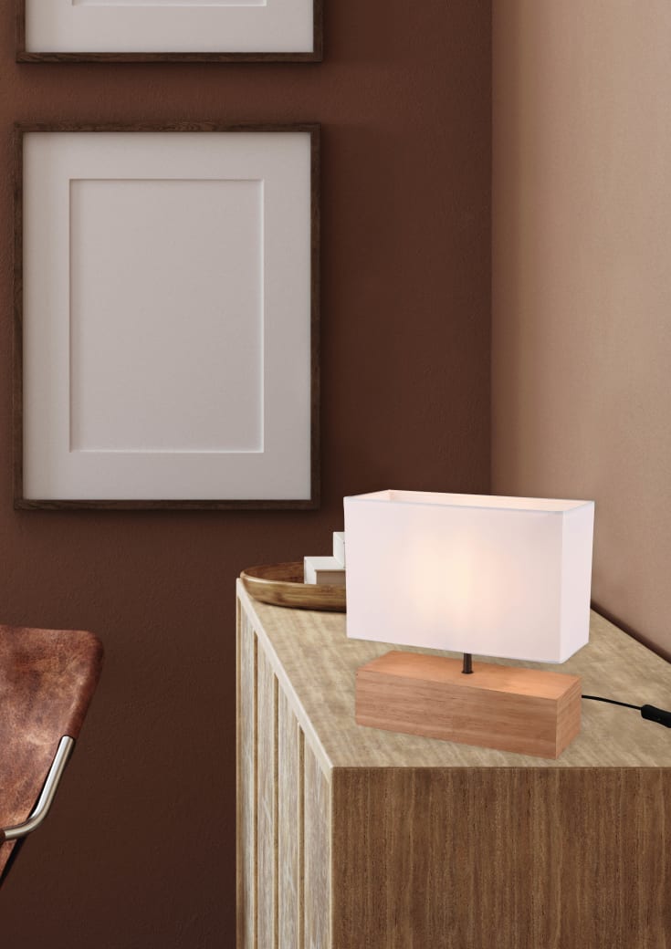 Trio Lighting Woody bordlampe