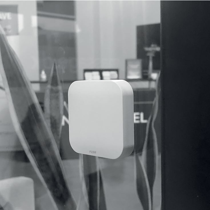 Foss Fesh Smart Home Zigbee trykknapp, hvit