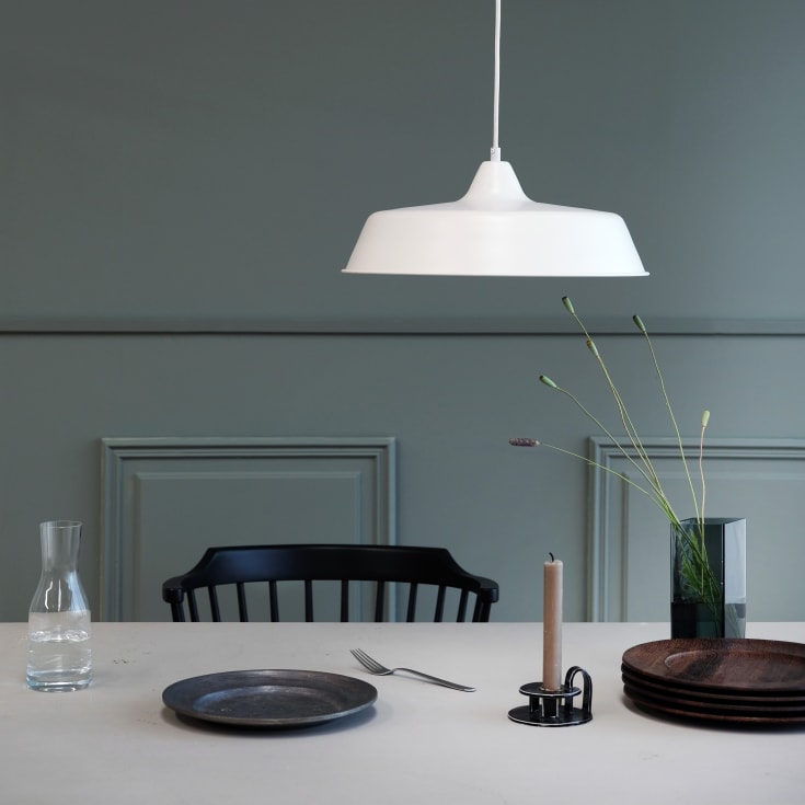 Dyberg Larsen Raw pendellampa, vit