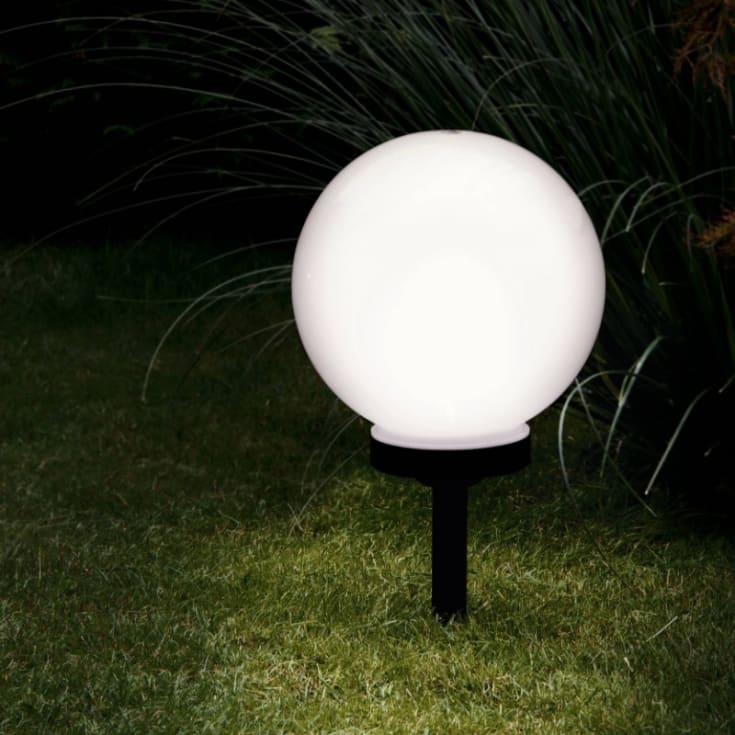 Eglo kula trädgårdslampa solcell, Ø30 cm