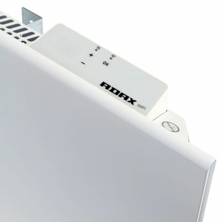 Adax Neo L elradiator med termostat & wifi, 230V, 600W, hvid, 7-11 m²
