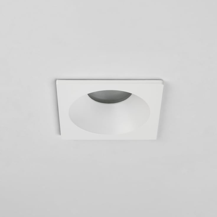 Astro Minima Square indbygningsspot, mat hvid