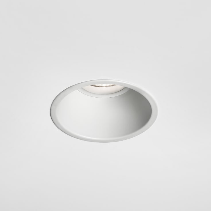 Astro Minima Round indbygningsspot, hvid