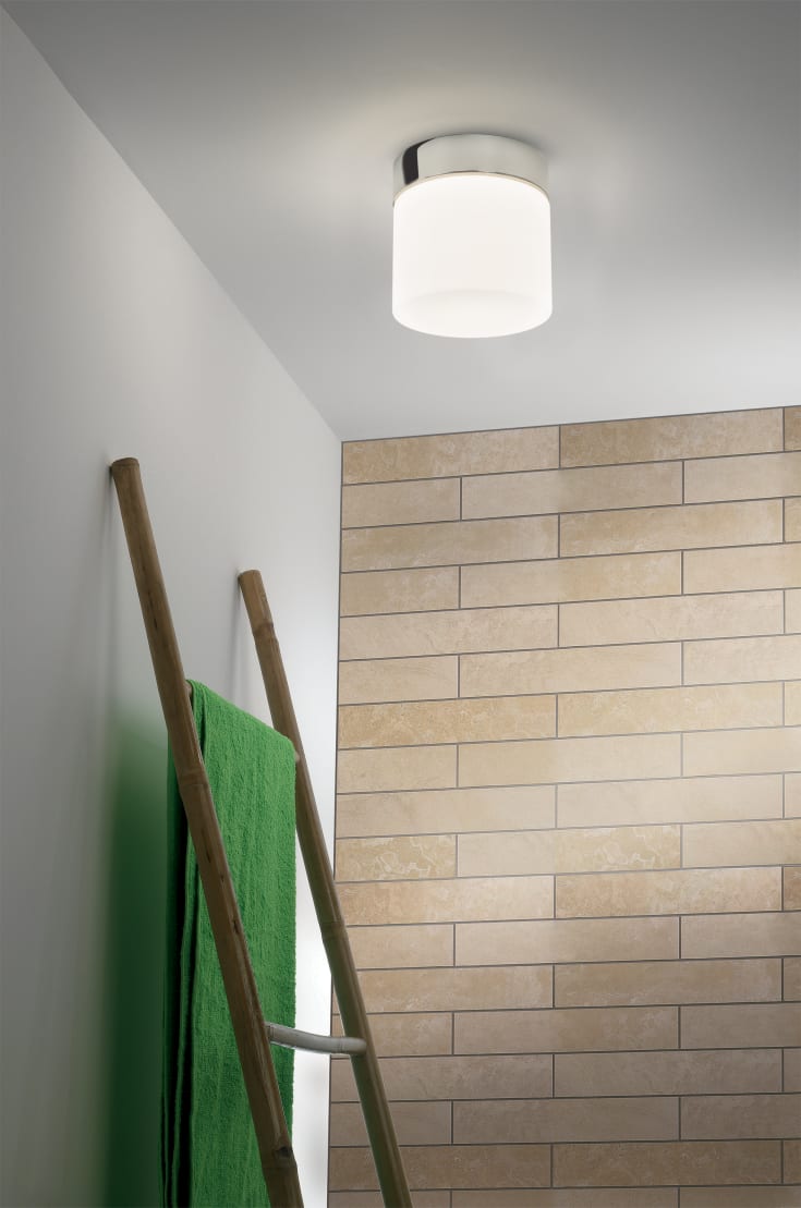 Astro Sabina loftlampe, krom/hvid