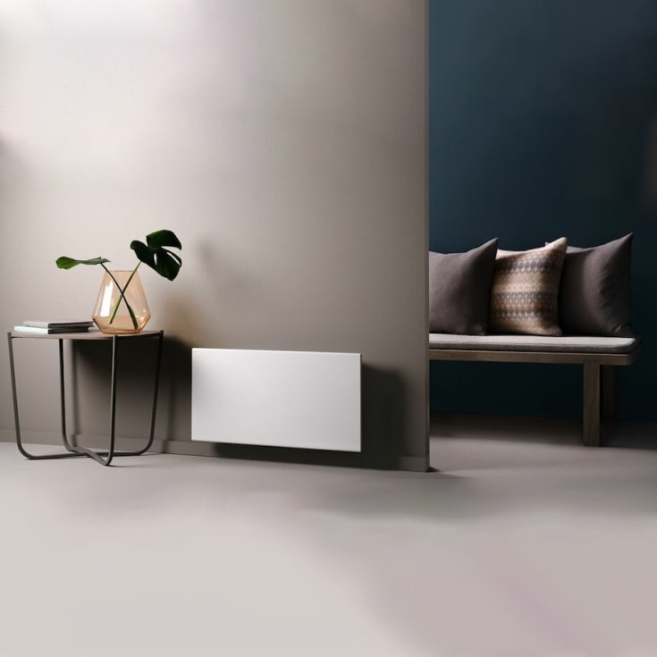 Adax Neo H elradiator med termostat & wifi, 230V, 1200W, hvid, 15-19 m²