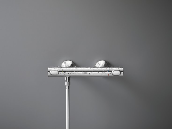 GROHE Precision Flow termostat duschväggförlängning, krom