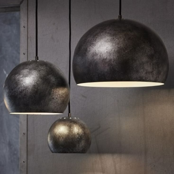 Nielsen Light Nice pendellampe, galvanisert stål, Ø17 cm