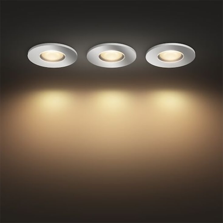 3 stk Philips Hue Adore downlight, 3-pk