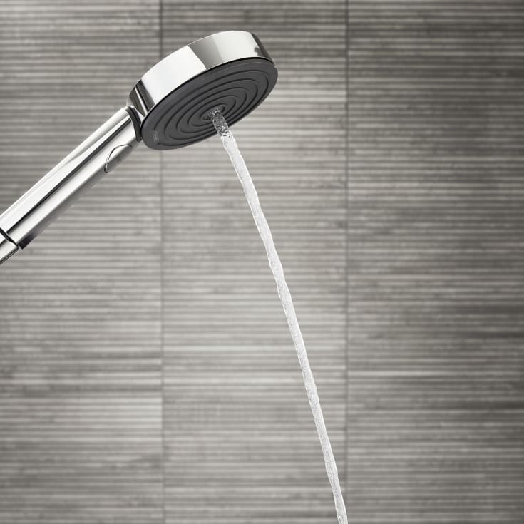 Hansgrohe Pulsify hånddusj ø105 mm med 3 stråletyper matt hvit