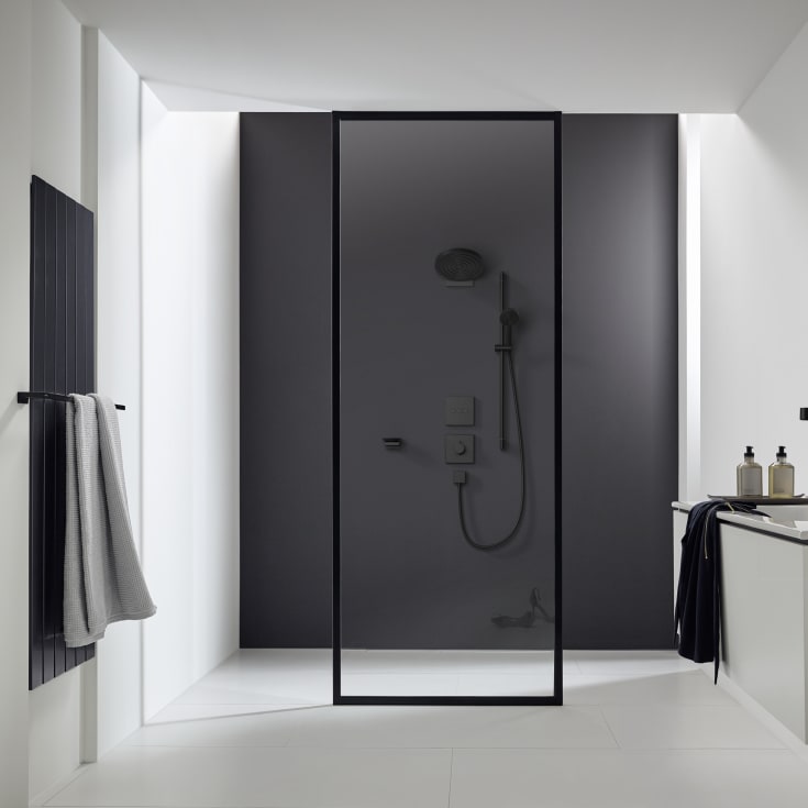 Hansgrohe Pulsify Select S Relaxation brusesæt, vandbesparende, mat sort