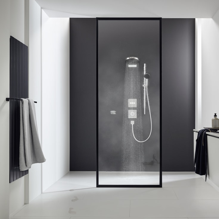 Hansgrohe Unica Pulsify S duschstång, 65 cm, krom