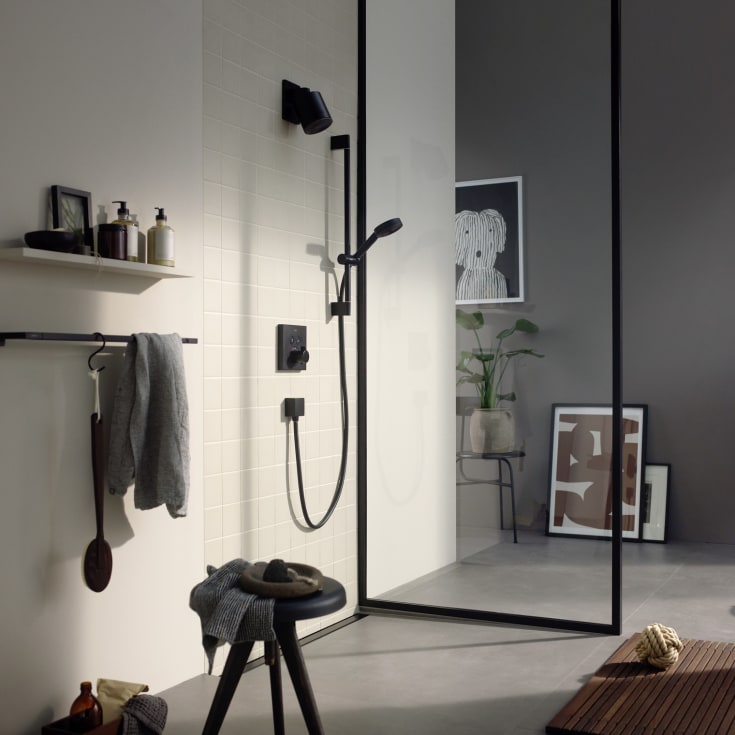Hansgrohe Pulsify Select S Relaxation brusesæt, mat sort