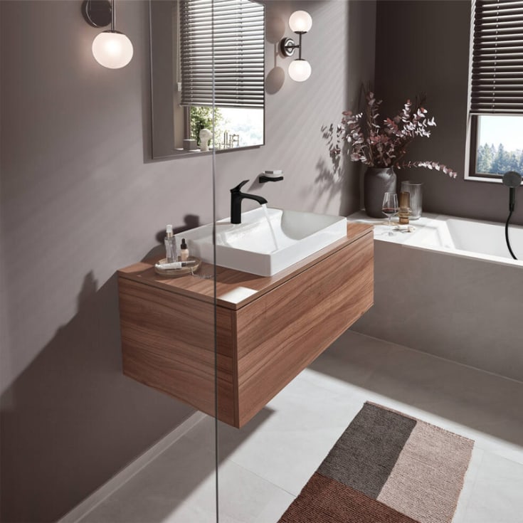 Hansgrohe Vivenis 110 håndvaskarmatur, mat sort
