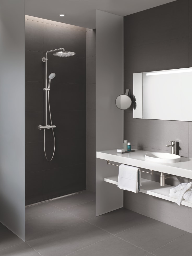 Grohe Euphoria XXL 310 duschset, stål