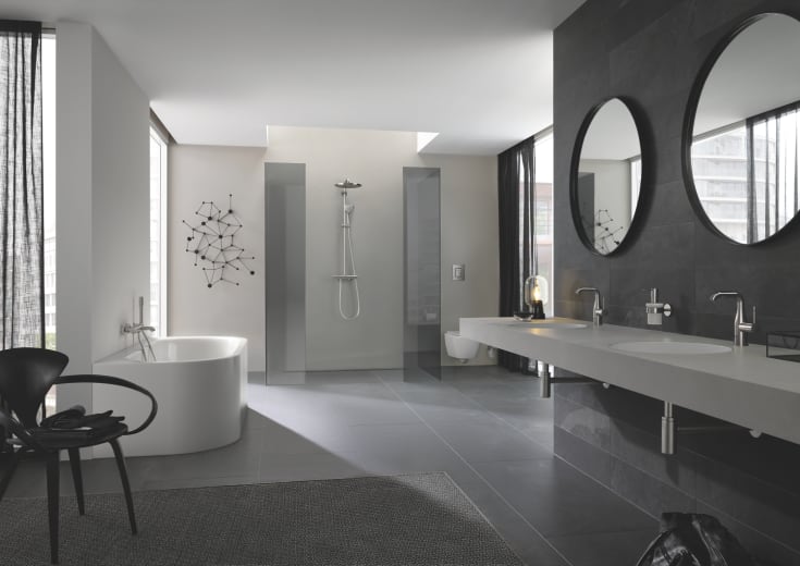 Grohe Euphoria XXL 310 duschset, stål