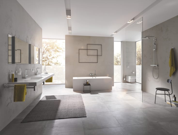 Grohe Euphoria XXL 310 duschset, stål