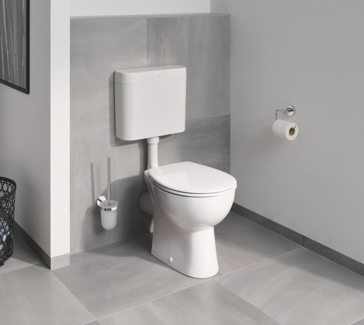 Grohe Bau toiletbræt, soft close, aftagelig, hvid