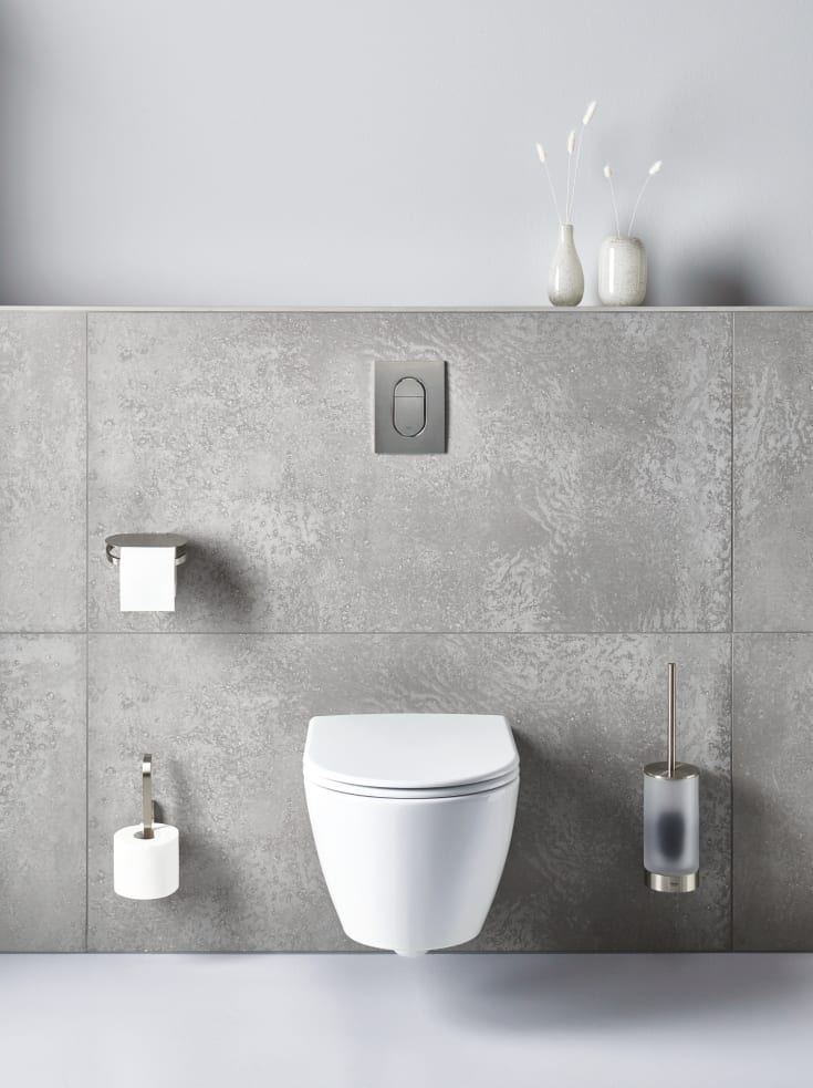 Grohe Essence væghængt toilet, uden skyllekant, rengøringsvenlig, hvid